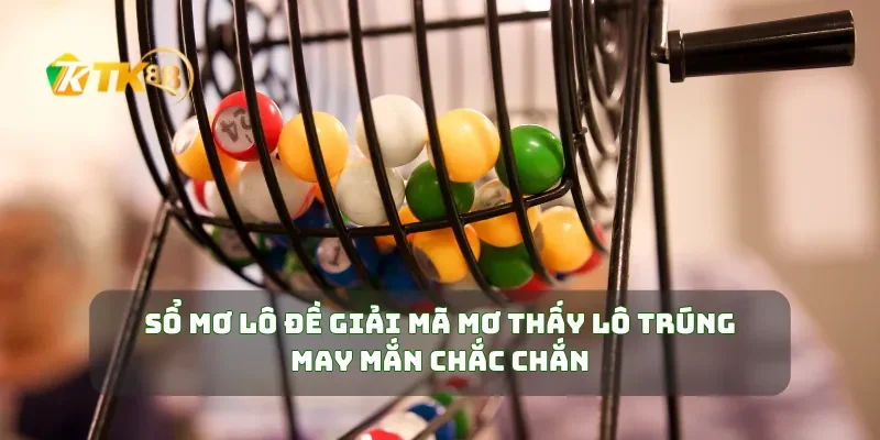 Sổ Mơ Lô Đề Giải Mã Mơ Thấy Lô Trúng May Mắn Chắc Chắn