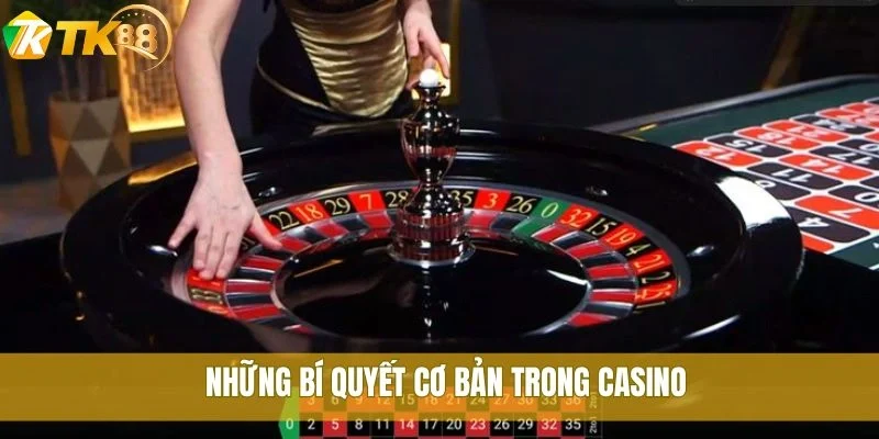 Những bí quyết cơ bản trong casino